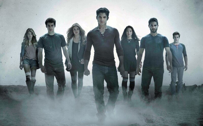Group of Seven People — Gray, Dramatic