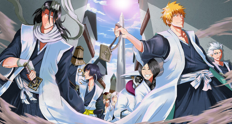 Group of Shinigami Warriors