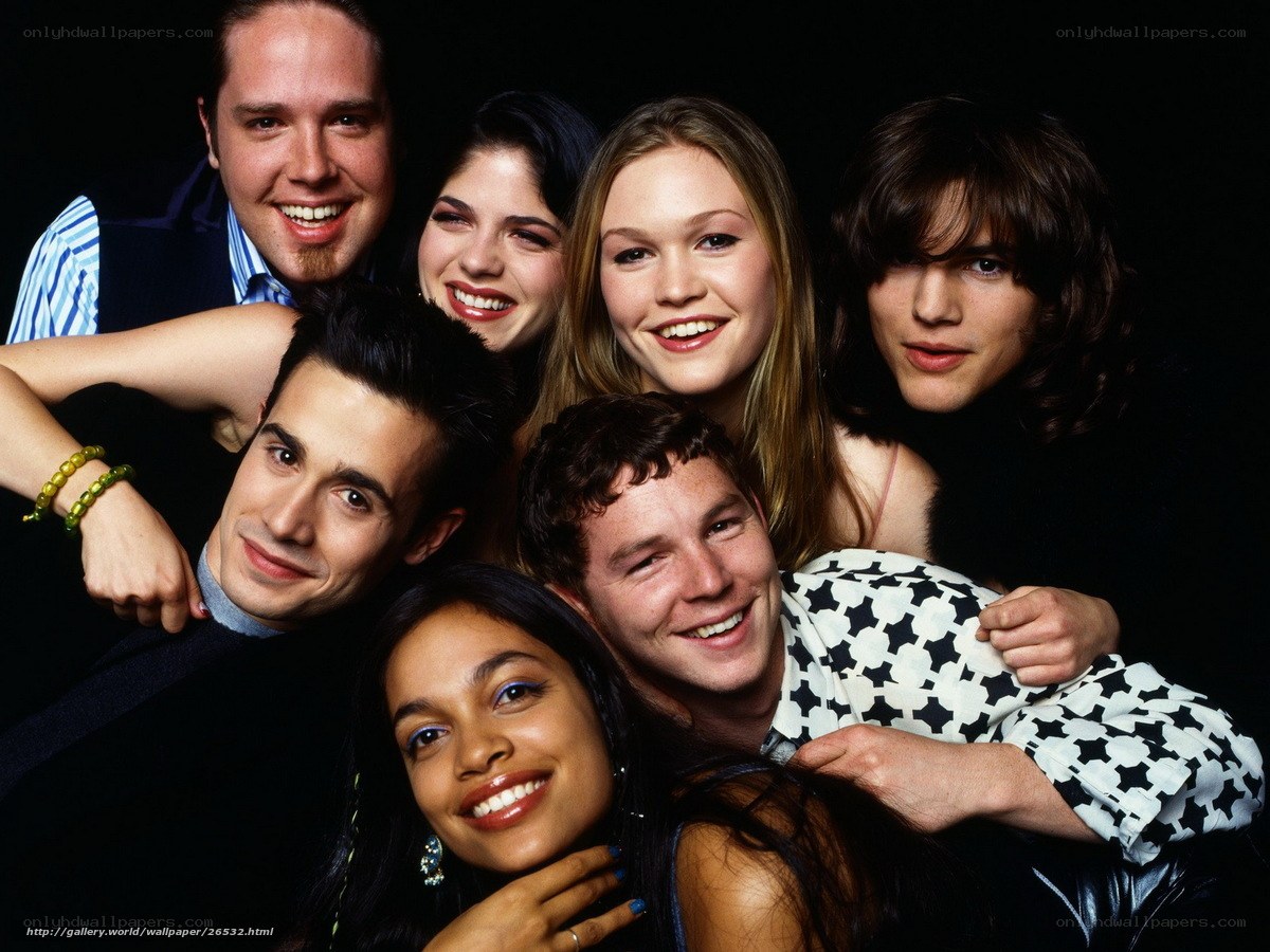 group of smiling young adults