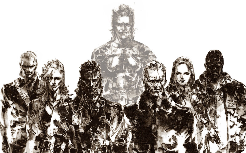 Group of Soldiers and Cyborgs