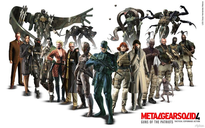 Group of Soldiers and Robots