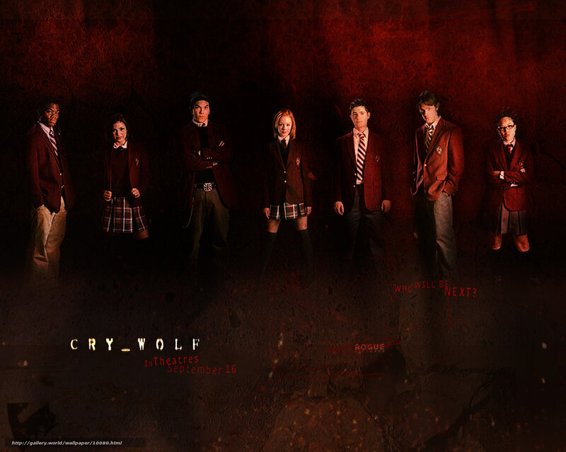 Group of Students in School Uniforms — Red