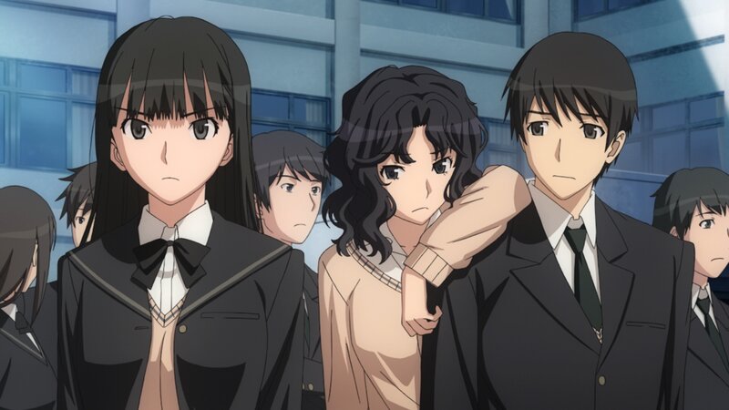 Group of Students in Uniforms — Blue