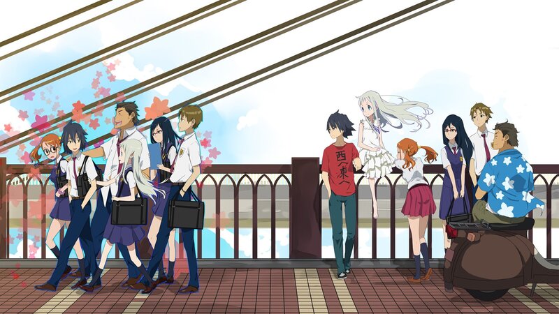 Group of Students on Bridge