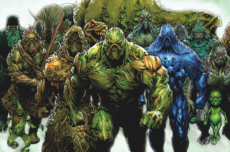 Group of Swamp Creatures