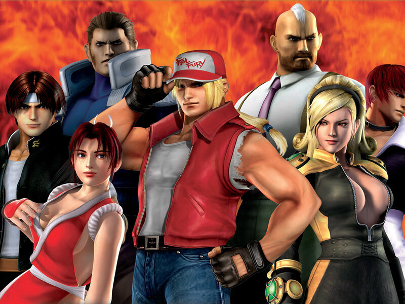 Group of Video Game Characters — Red