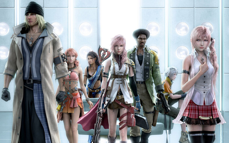 Group of Video Game Characters — White