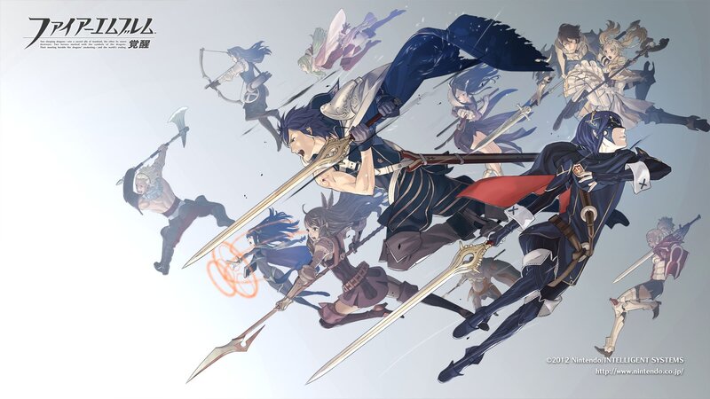 Group of Warriors in Battle — Blue
