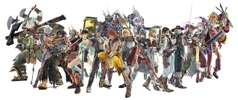 Group of Warriors — White