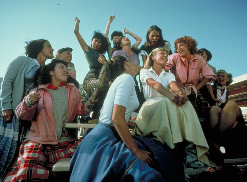 Group of Women on Bench