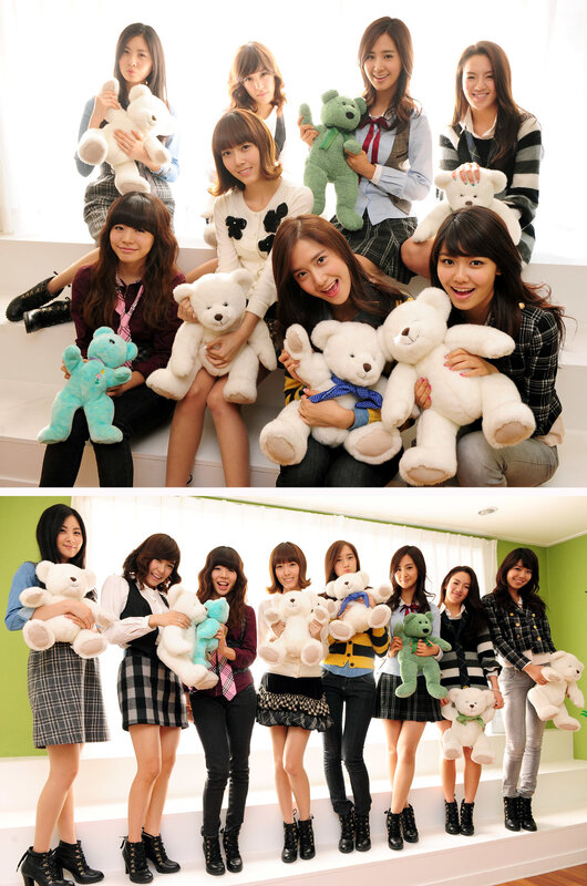 Group of Women with Teddy Bears