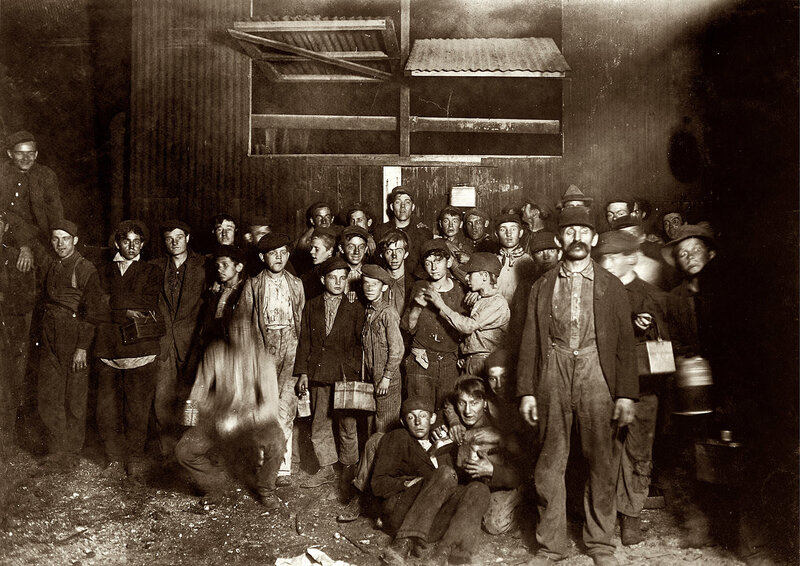 Group of workers in a factory