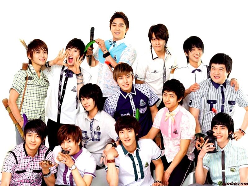 Group of Young Men — White, Playful