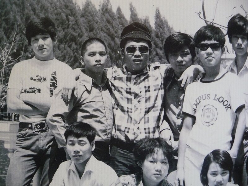 Group of young people outdoors