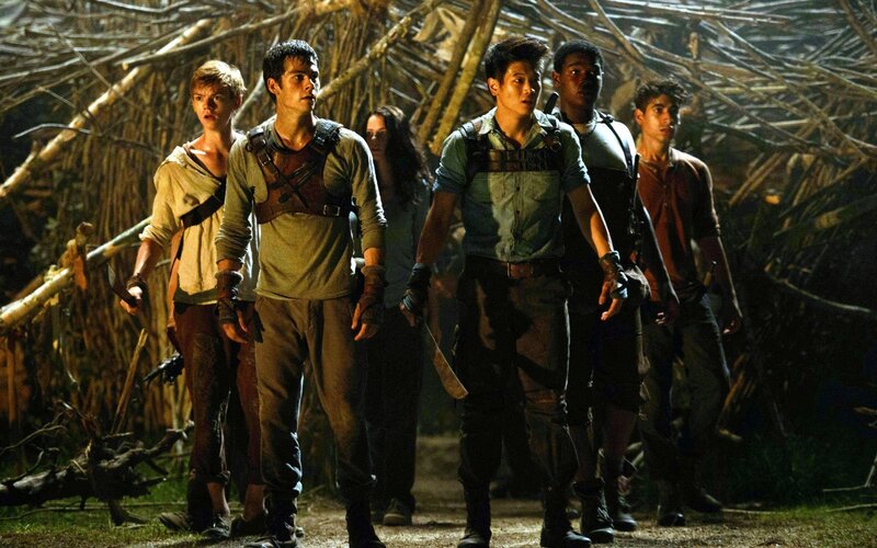 group of young warriors in jungle