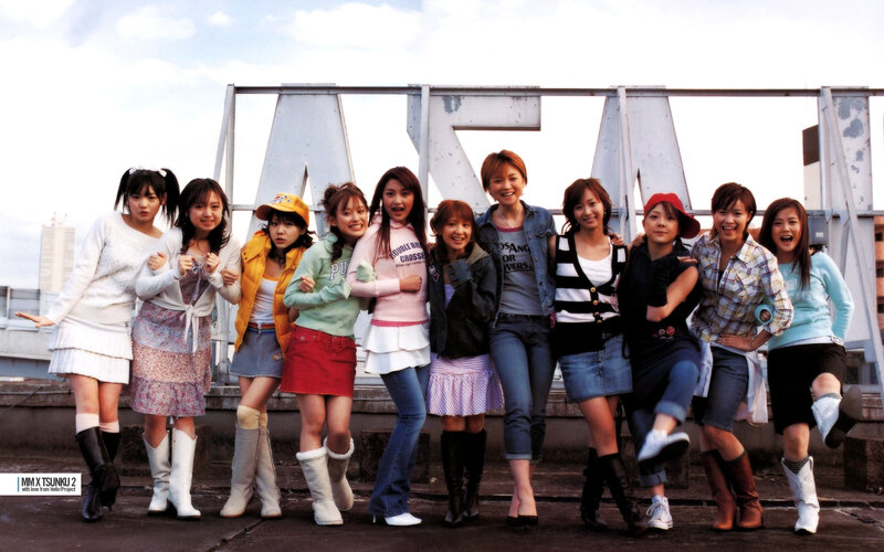 group of young women on rooftop