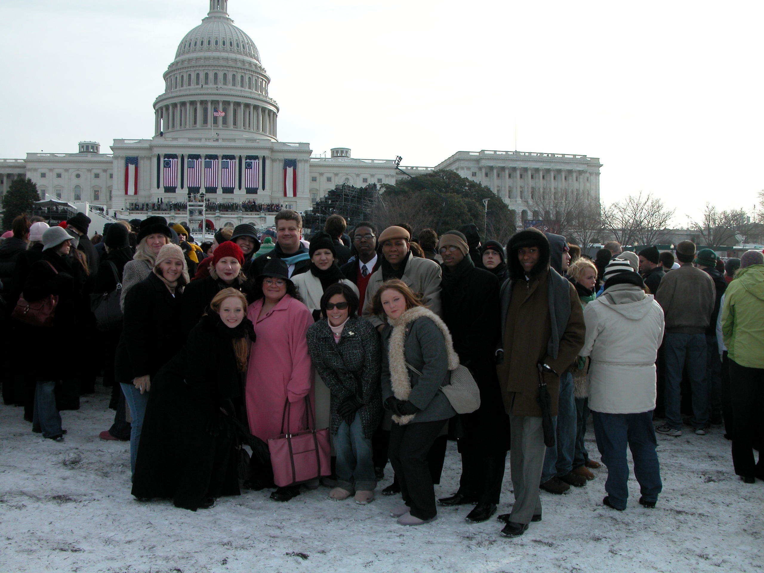Group photo at the Capitol