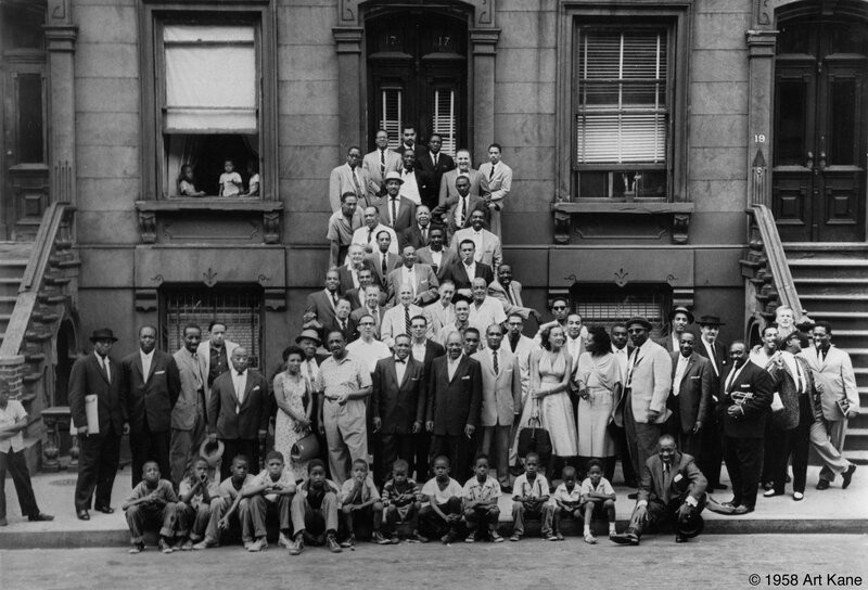 Group portrait in Harlem