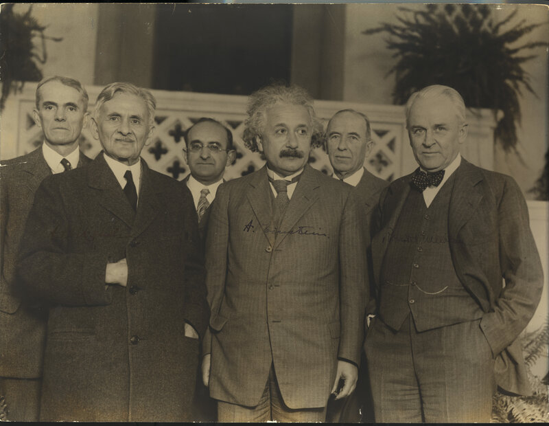 Group portrait of scientists