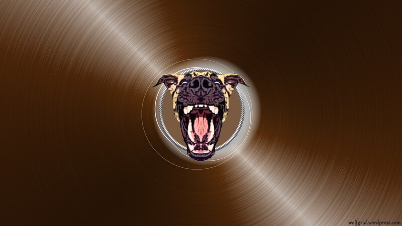 Growling Dog Head