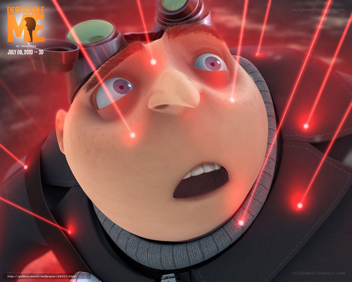 Gru under laser attack