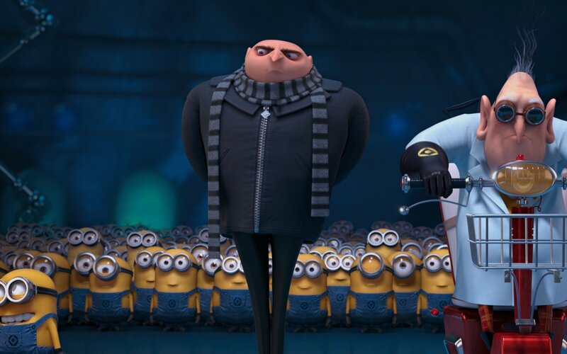 Gru with Minions