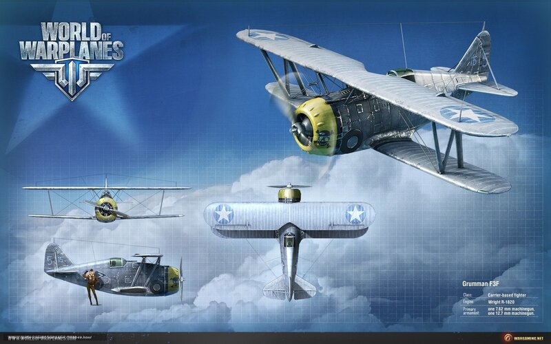 Grumman F3F fighter aircraft