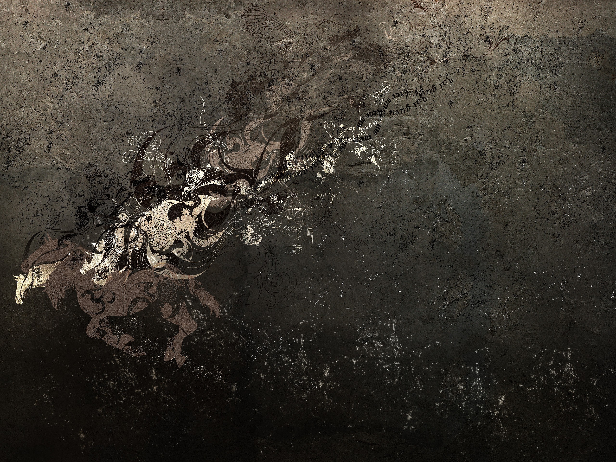 grunge abstract art design