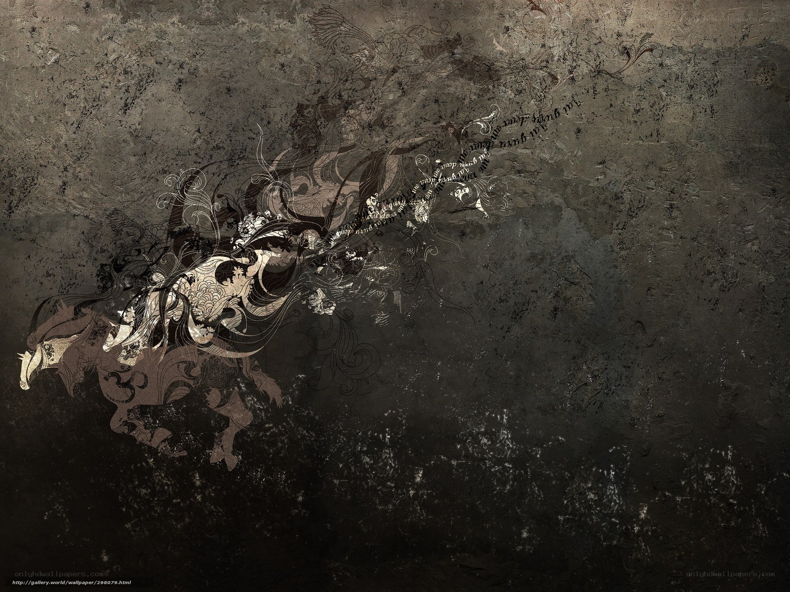 grunge abstract design