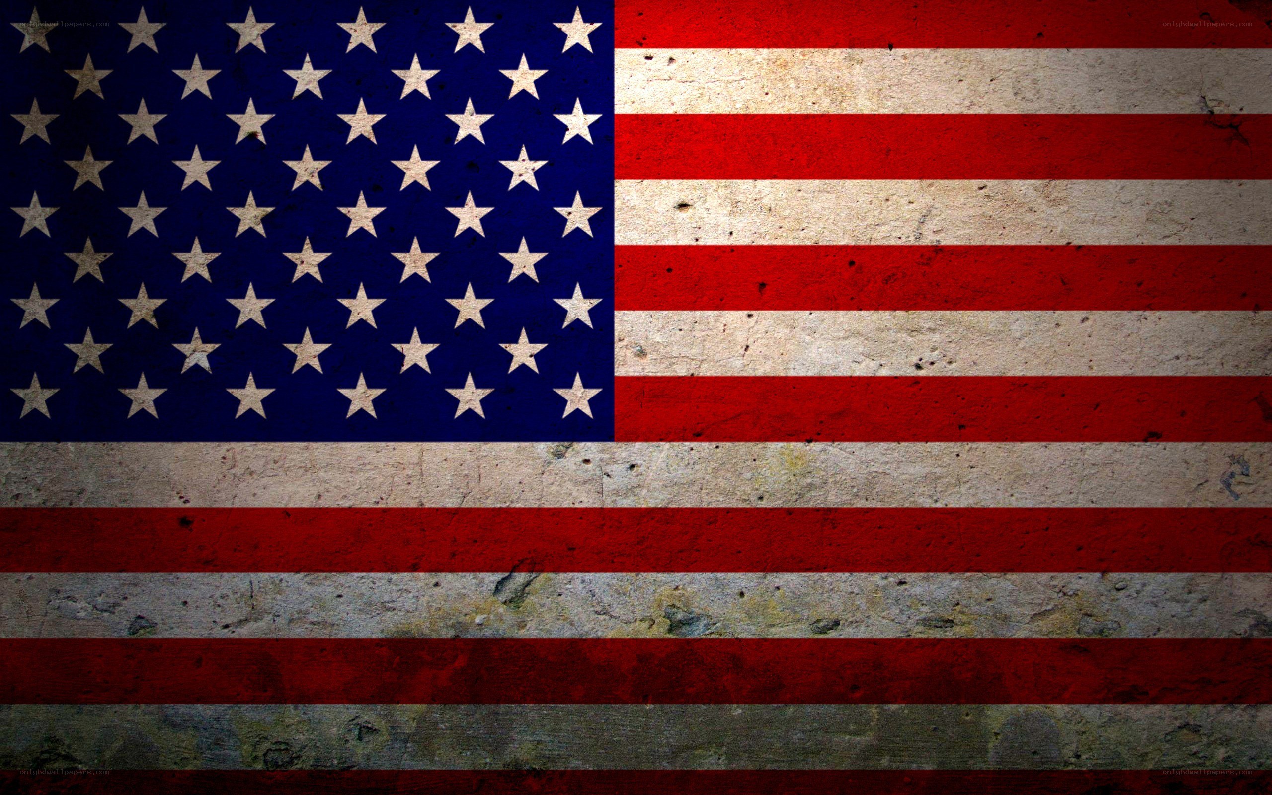 grunge american flag