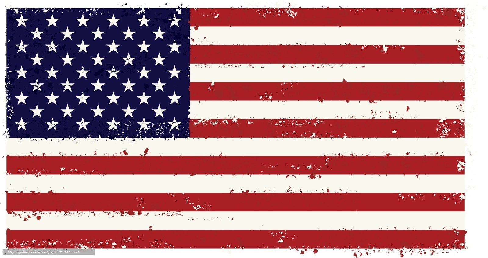 grunge american flag