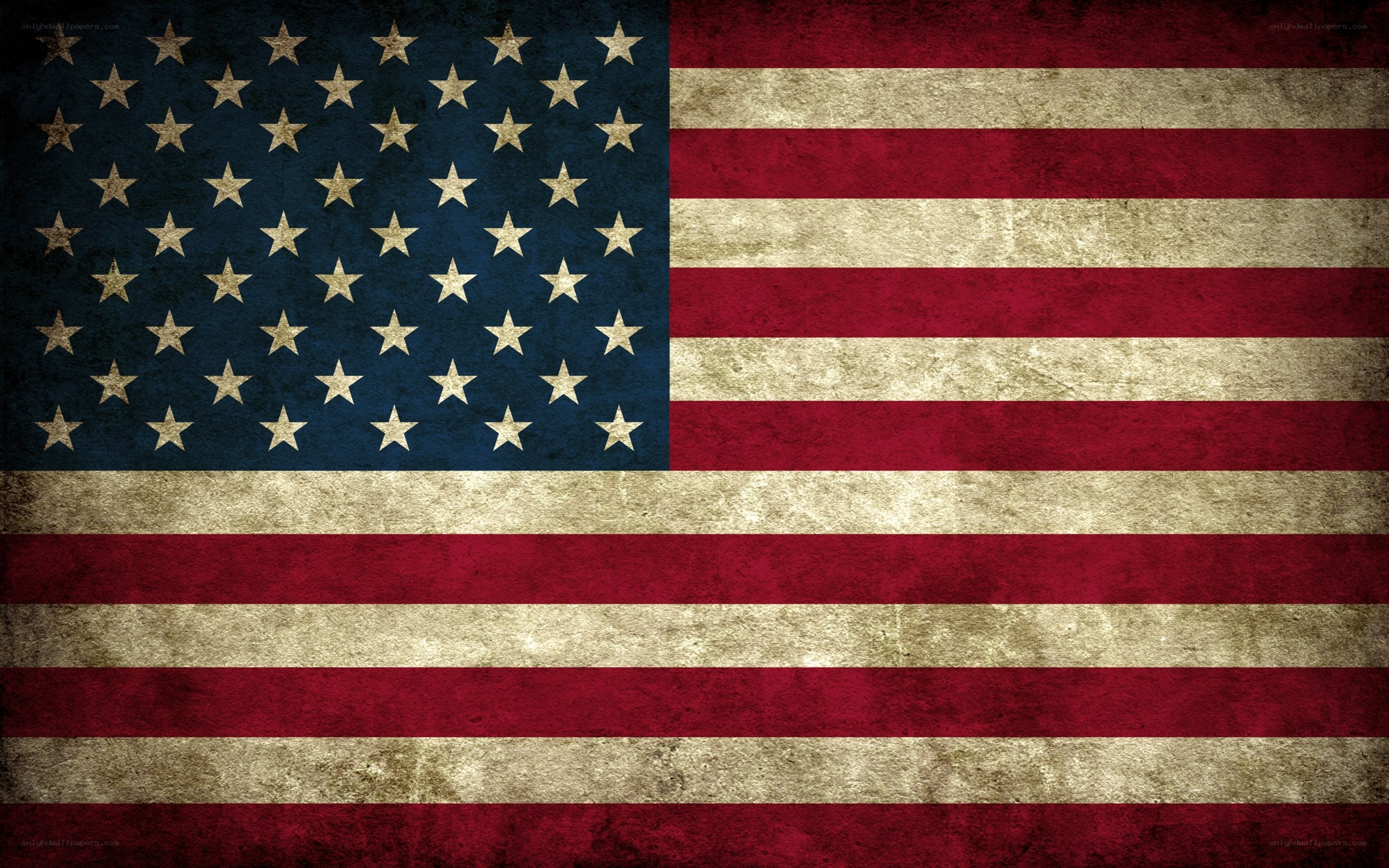 grunge american flag