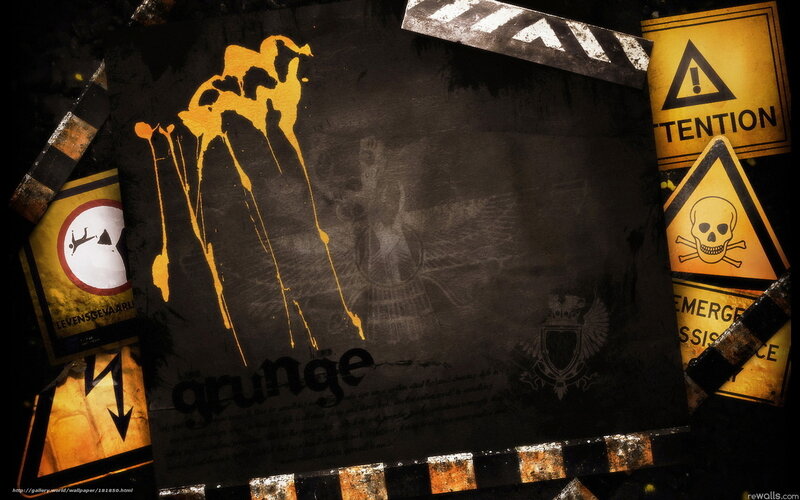 Grunge Art Collage