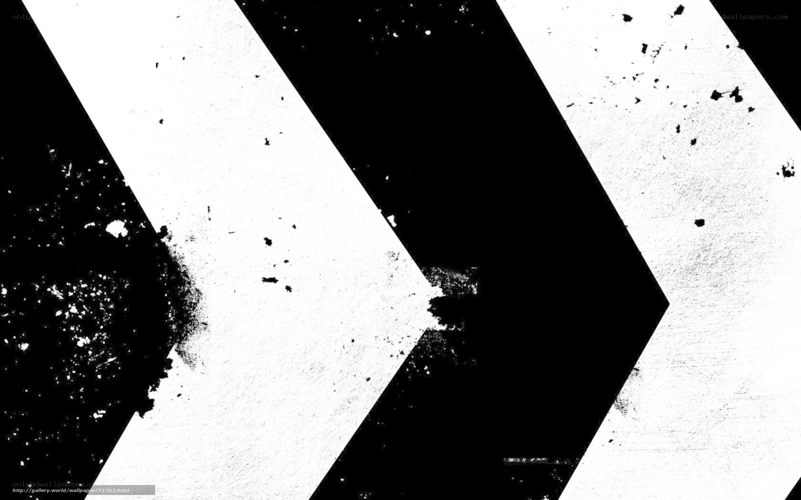 grunge black and white arrows