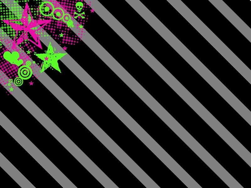 Grunge Design with Stars