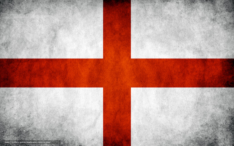 grunge england flag