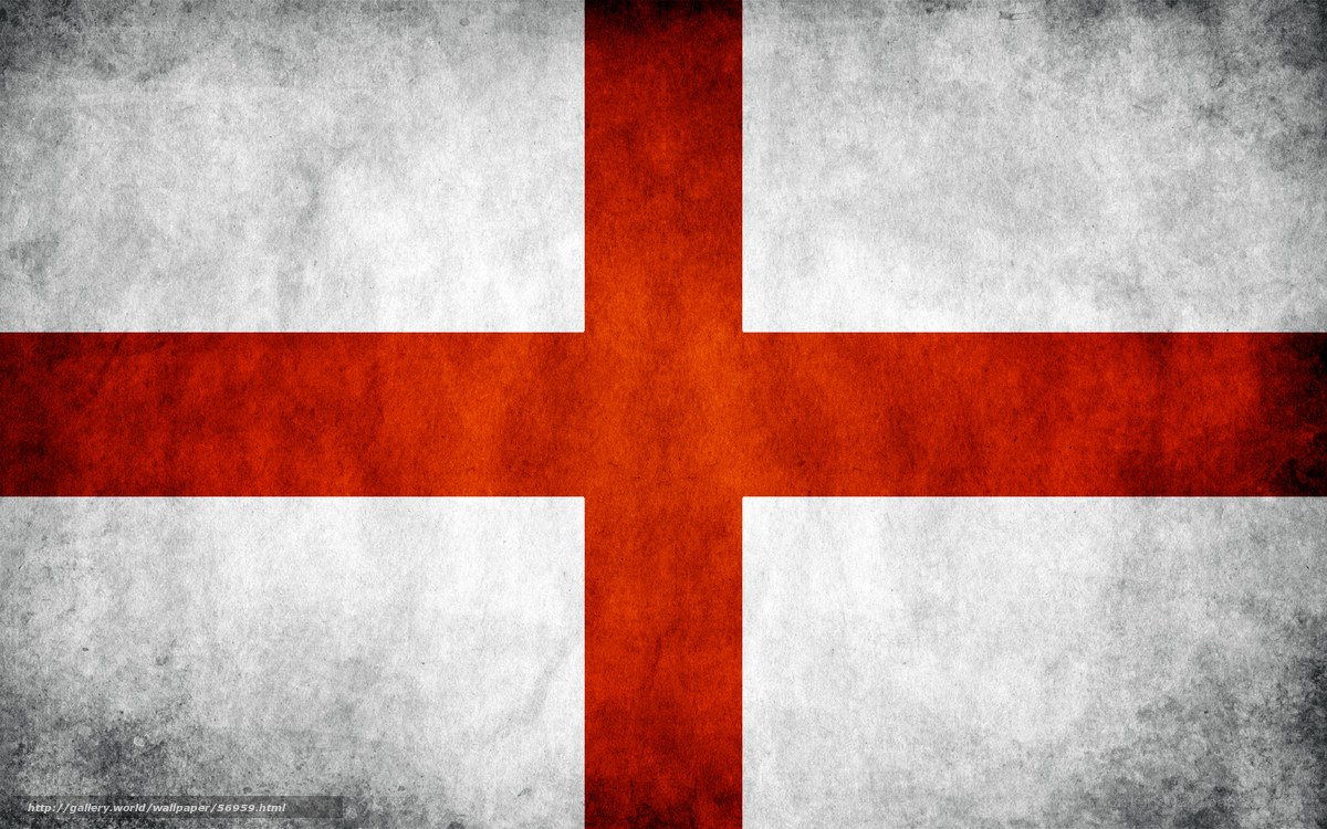 grunge england flag