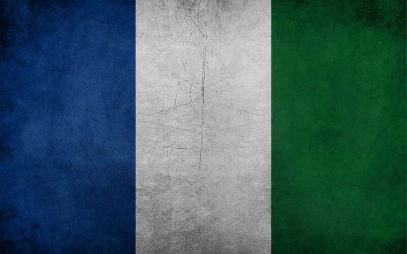 grunge flag of Ireland