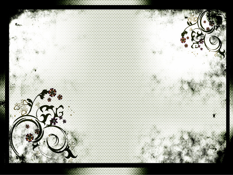 grunge floral background design