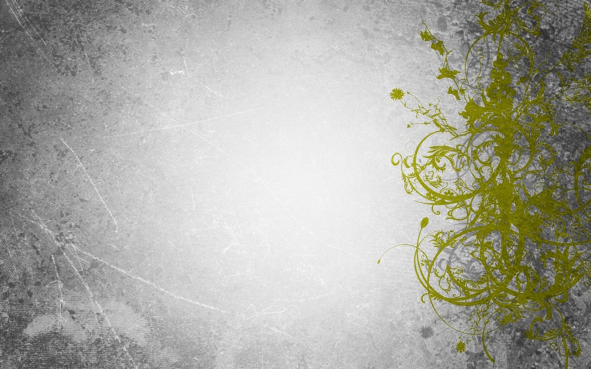 grunge floral design background