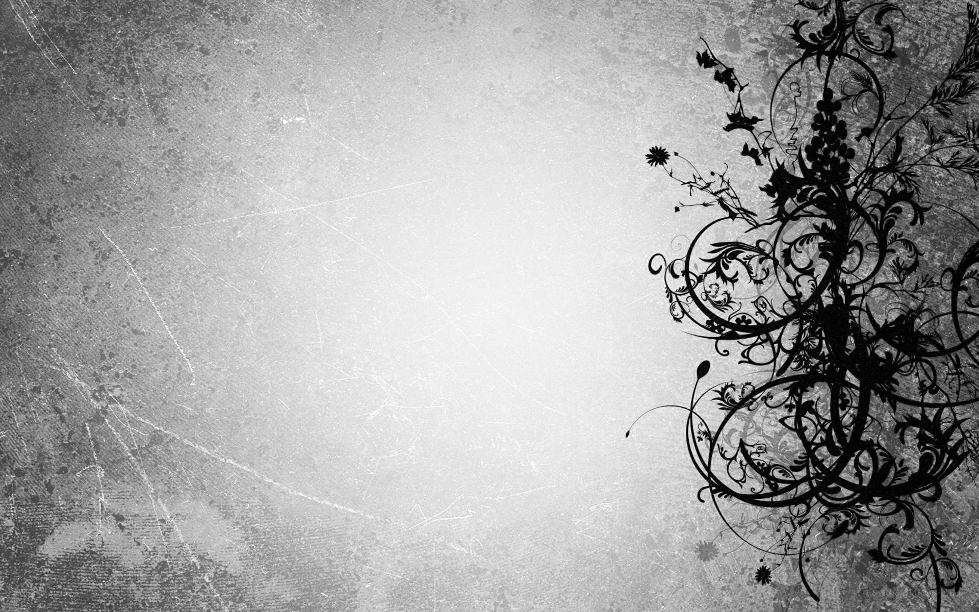 grunge floral design background