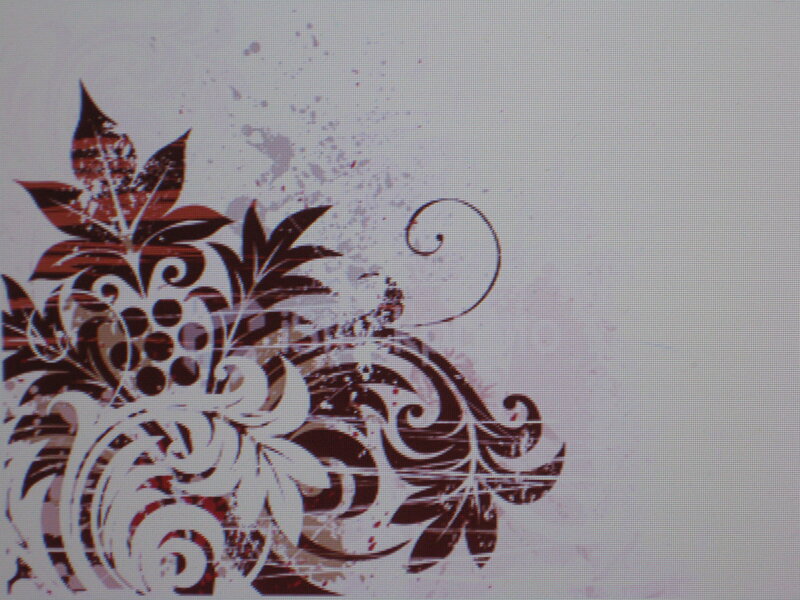 grunge floral design pattern