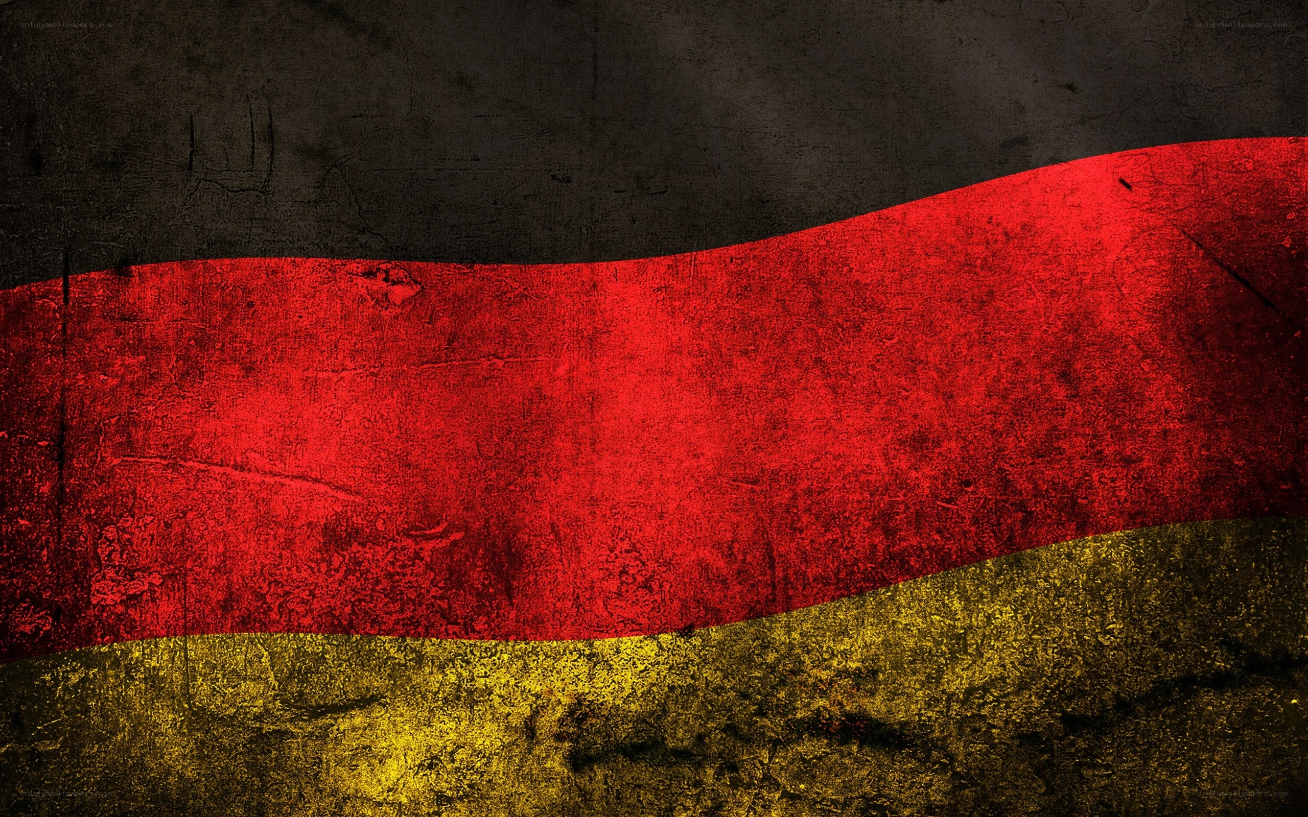 grunge german flag