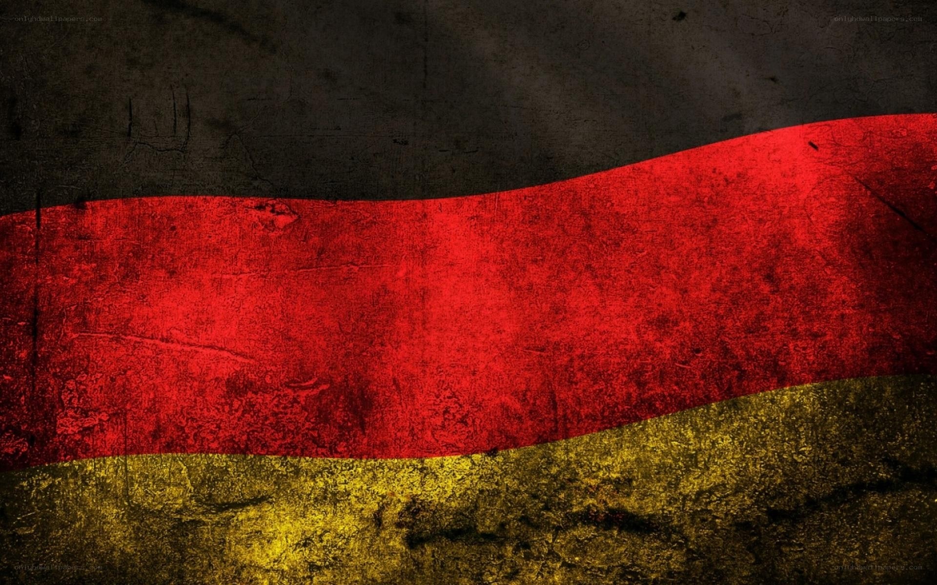 grunge german flag