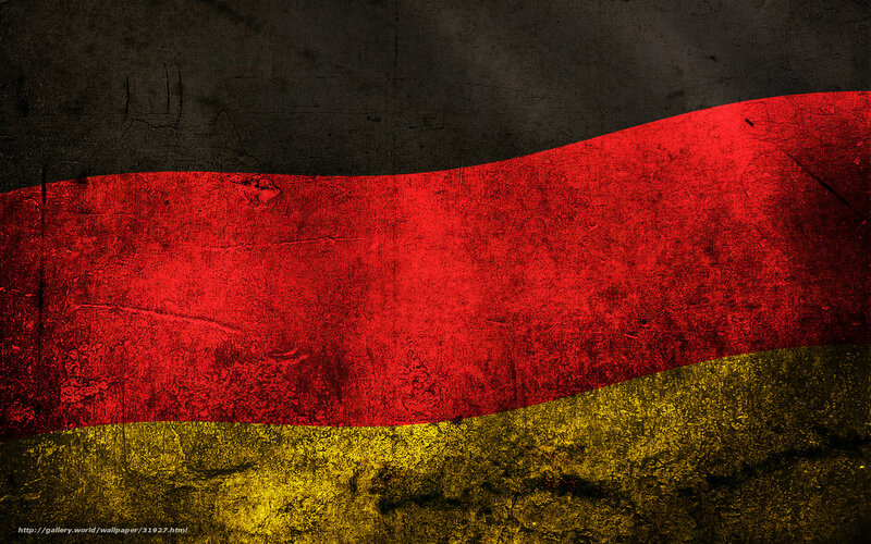 grunge german flag