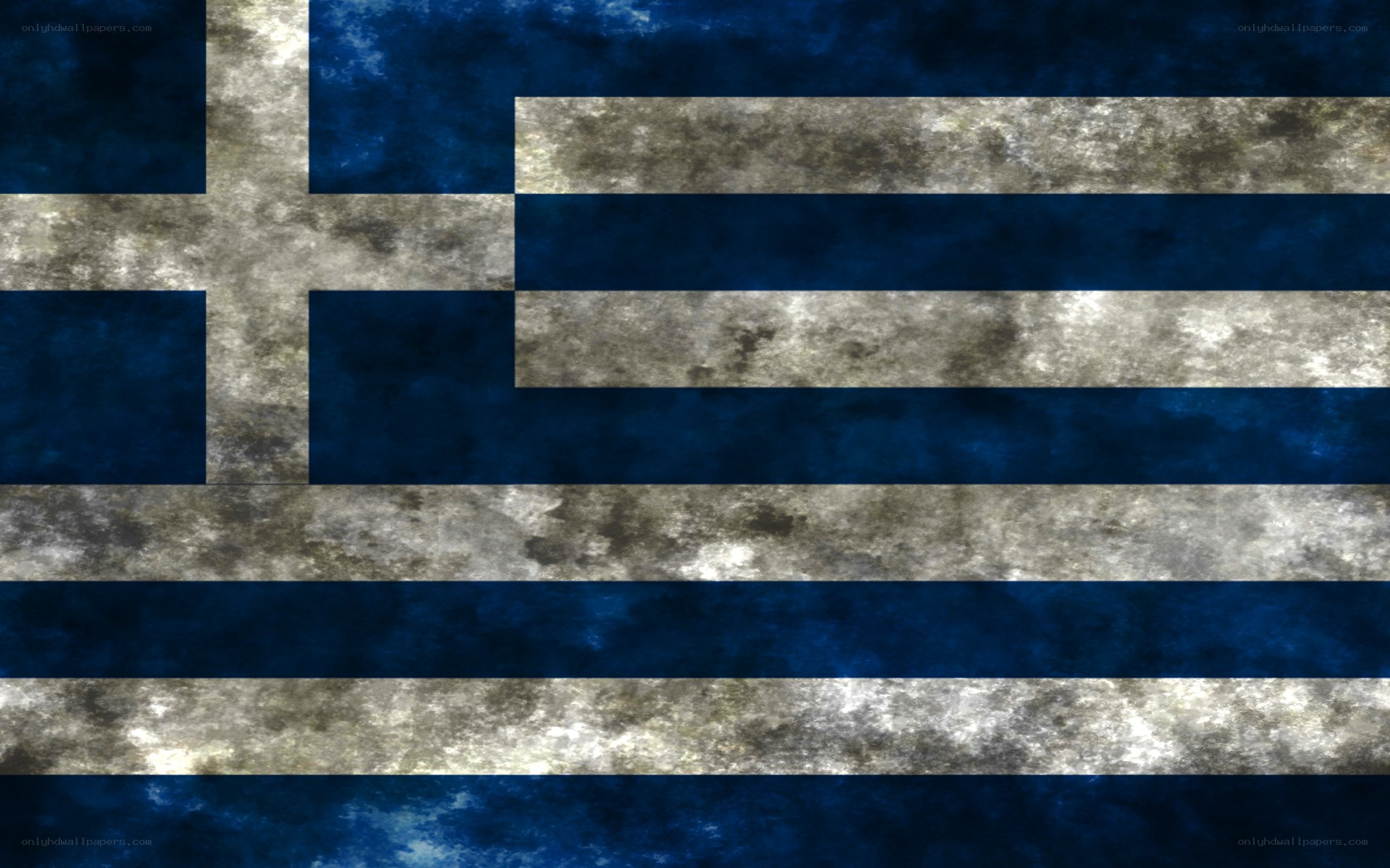 grunge greek flag