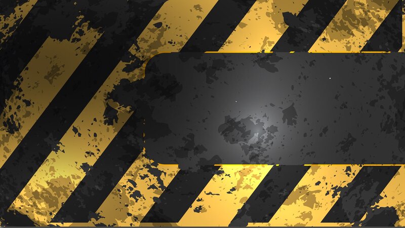 grunge hazard stripes background