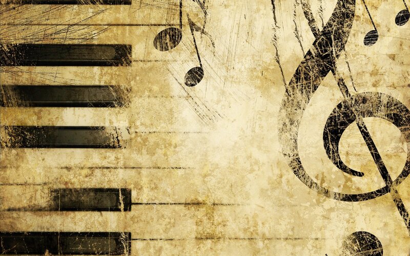 grunge music background