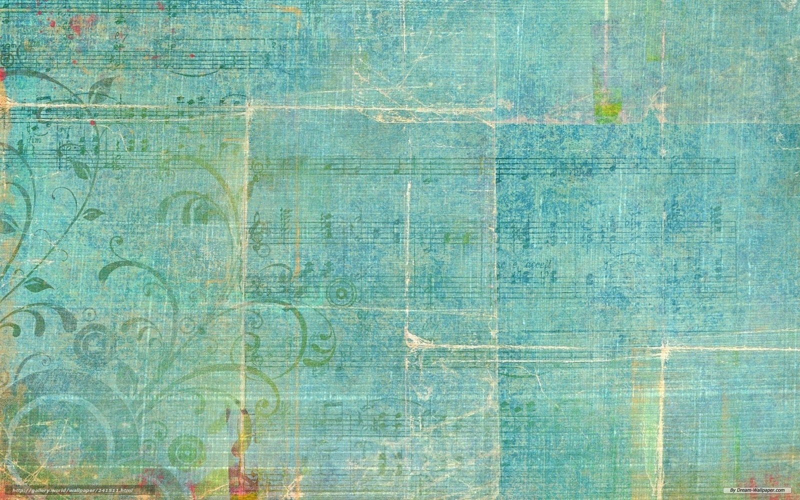 grunge music sheet background