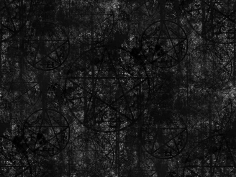 grunge pentagram pattern